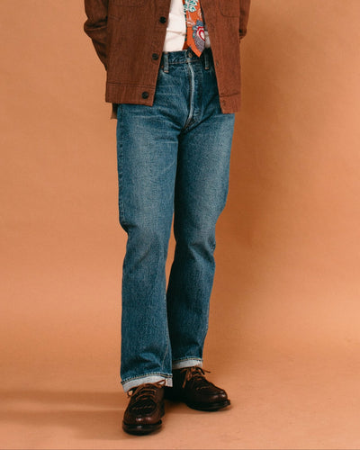 105 Standard Fit Selvedge Denim - 2 Year Wash - ORSLOW