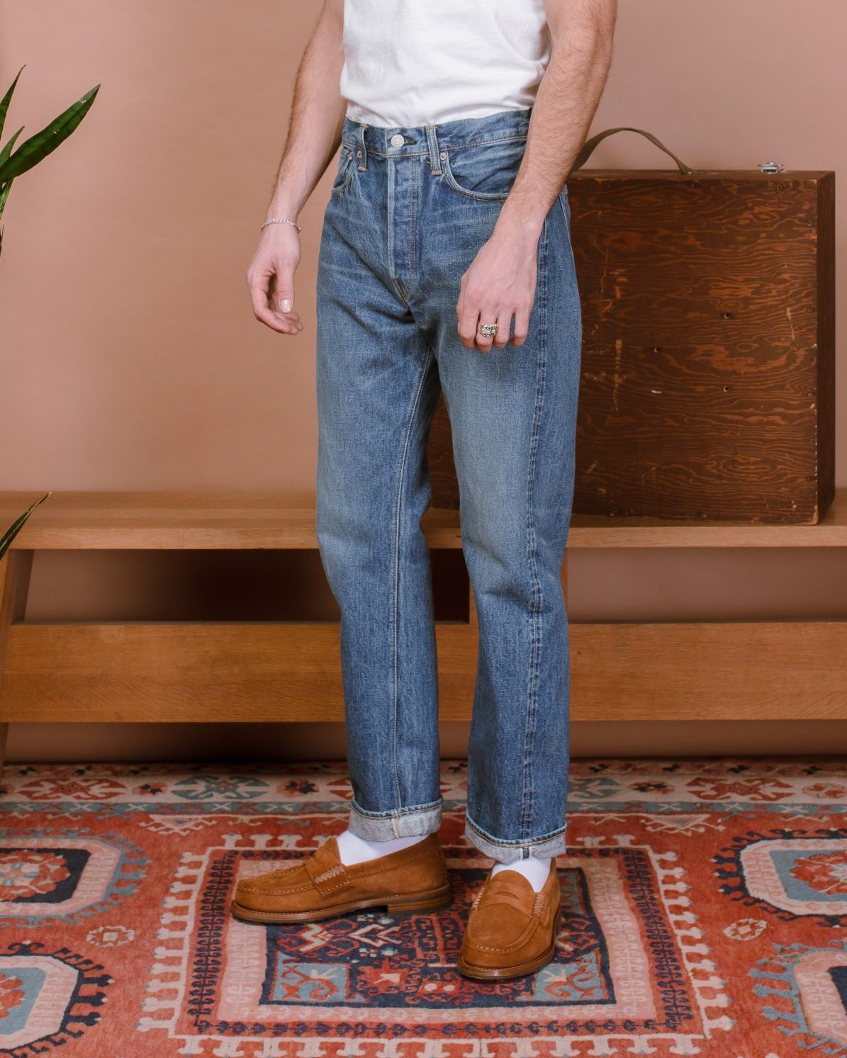 105 Standard Fit Selvedge Denim - 2 Year Wash - ORSLOW