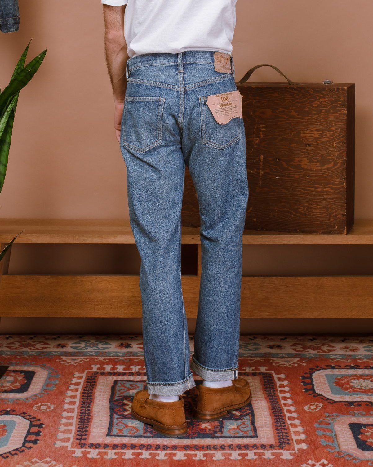 105 Standard Fit Selvedge Denim - 2 Year Wash - ORSLOW