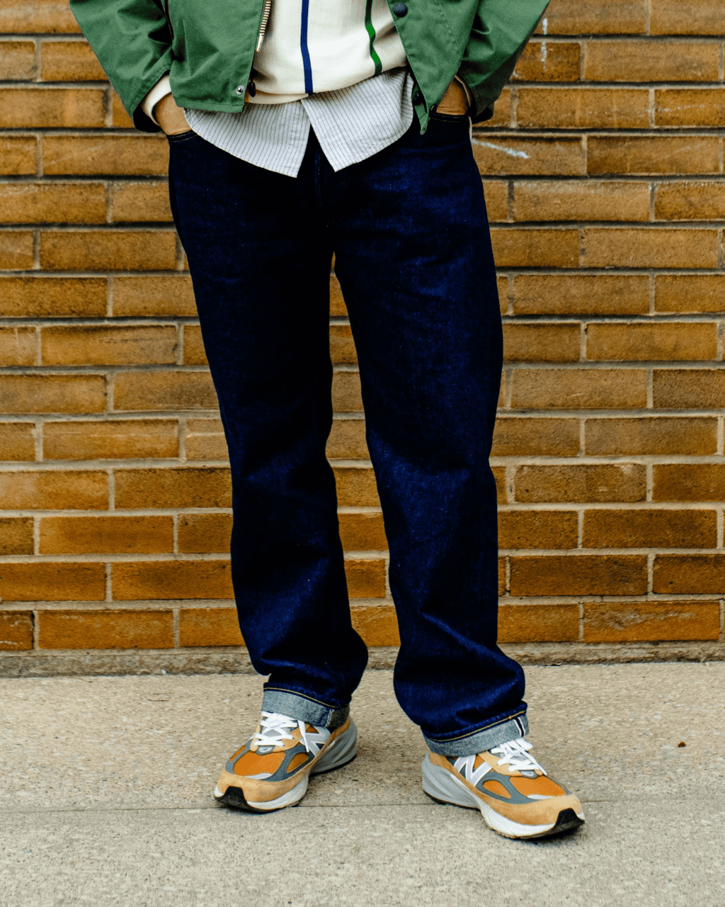 105 Standard Fit Selvedge Denim One Wash - ORSLOW