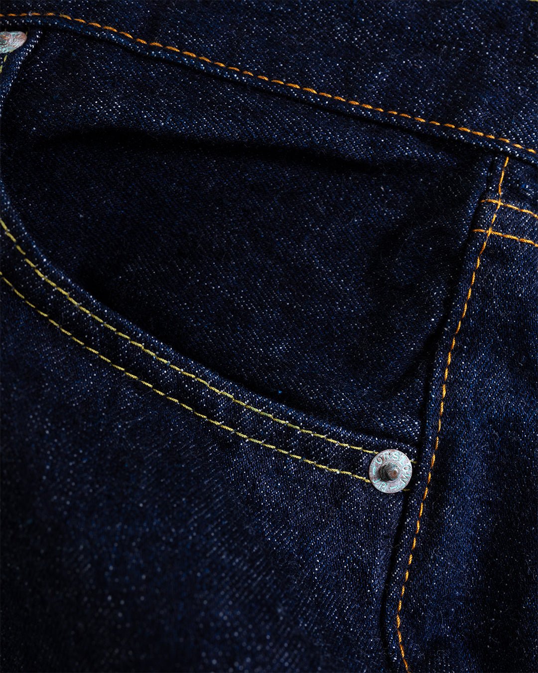 105 Standard Fit Selvedge Denim One Wash - ORSLOW