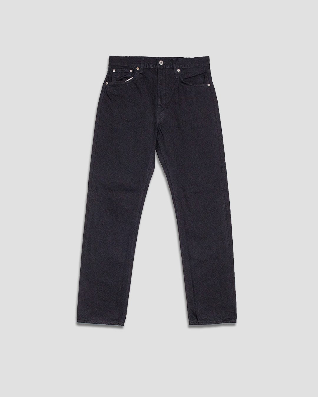 107 Ivy Fit Black Denim - ORSLOW
