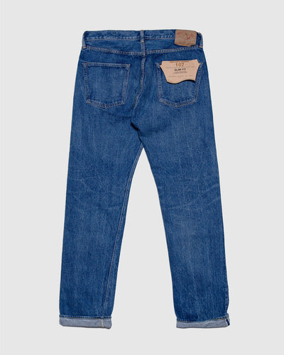 107 Ivy Fit Denim Selvedge 2 Year Wash - ORSLOW