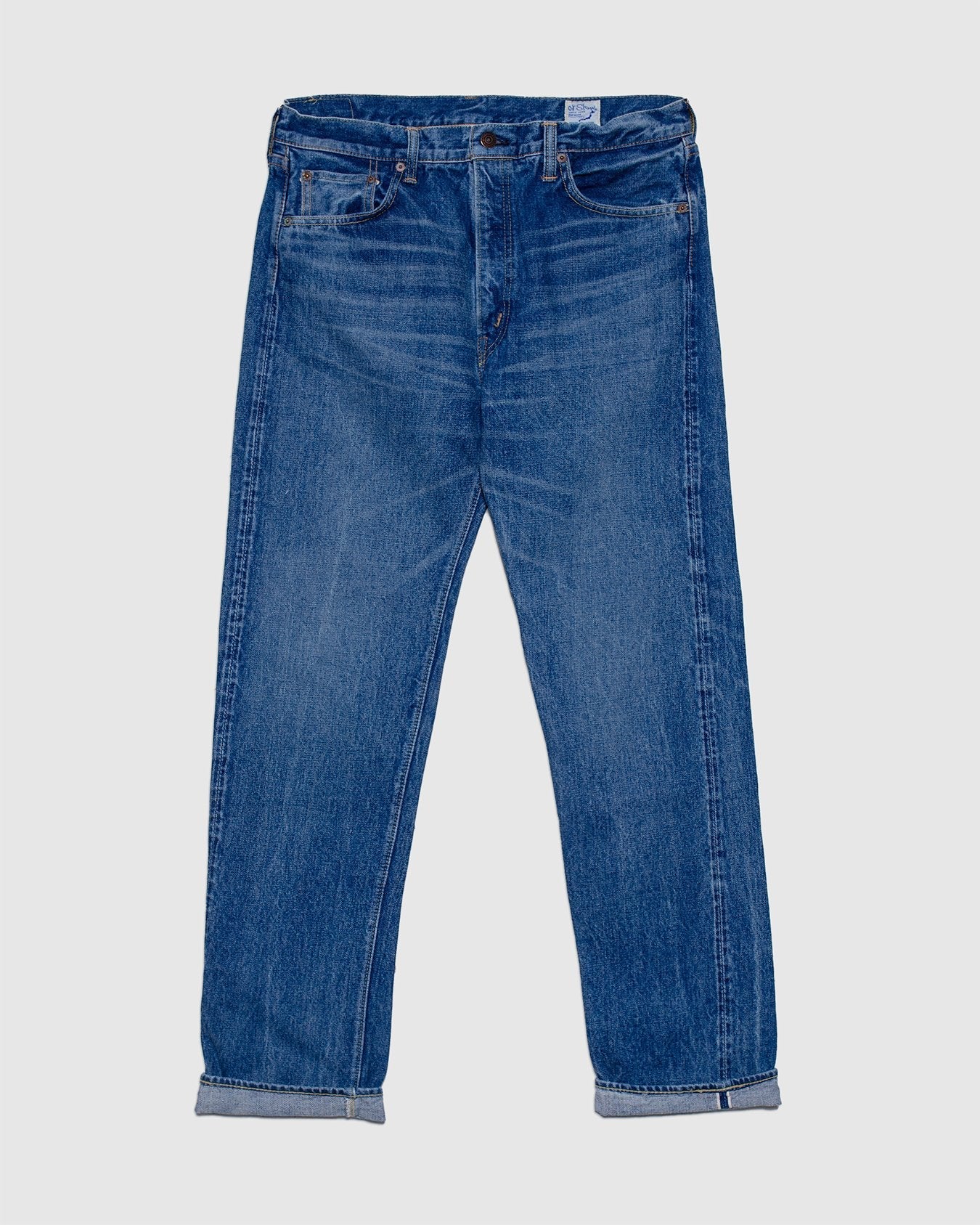 107 Ivy Fit Denim Selvedge 2 Year Wash - ORSLOW