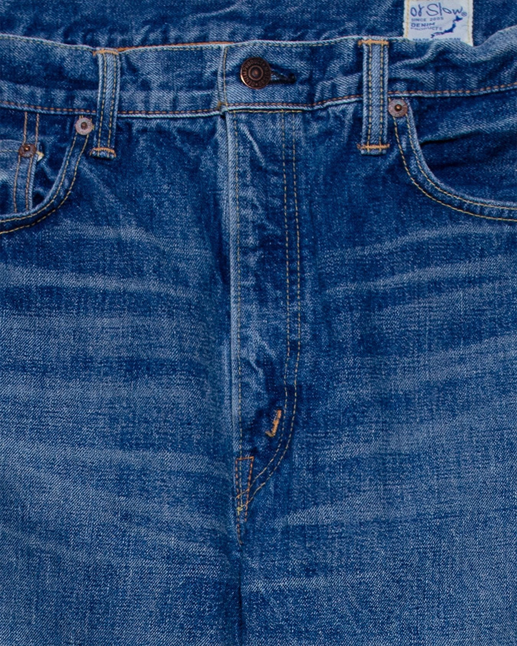 107 Ivy Fit Denim Selvedge 2 Year Wash - ORSLOW