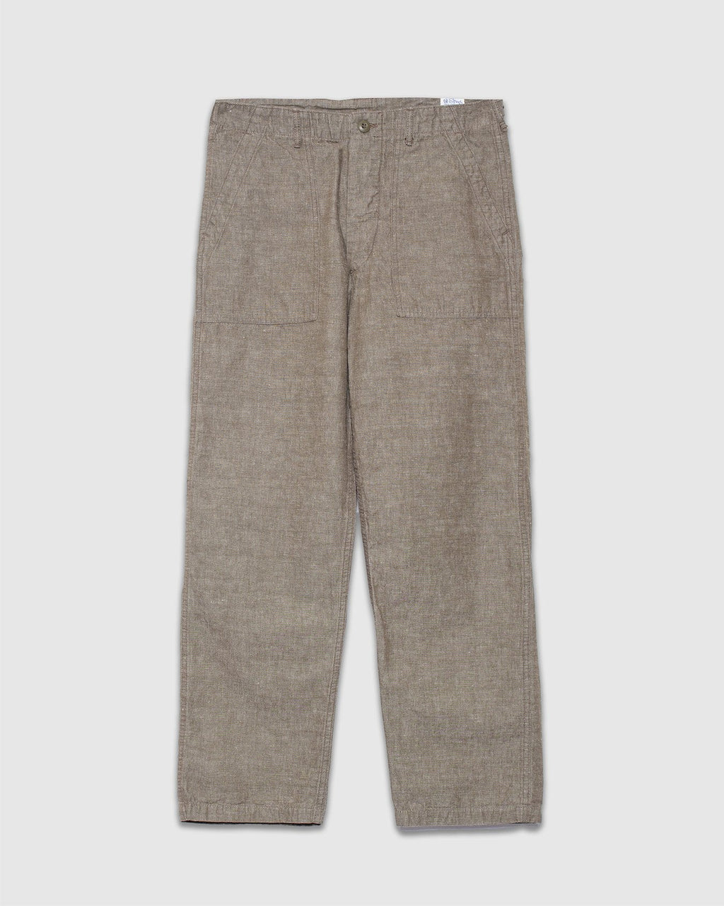 Chambray Fatigue Pants (Regular Fit) - Dusty Olive - ORSLOW