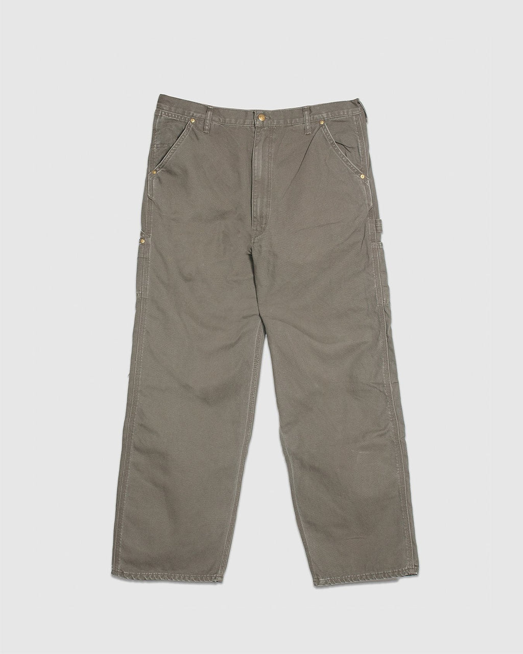 Dad's Fit Oxford Painter Pant Army Green - ORSLOW