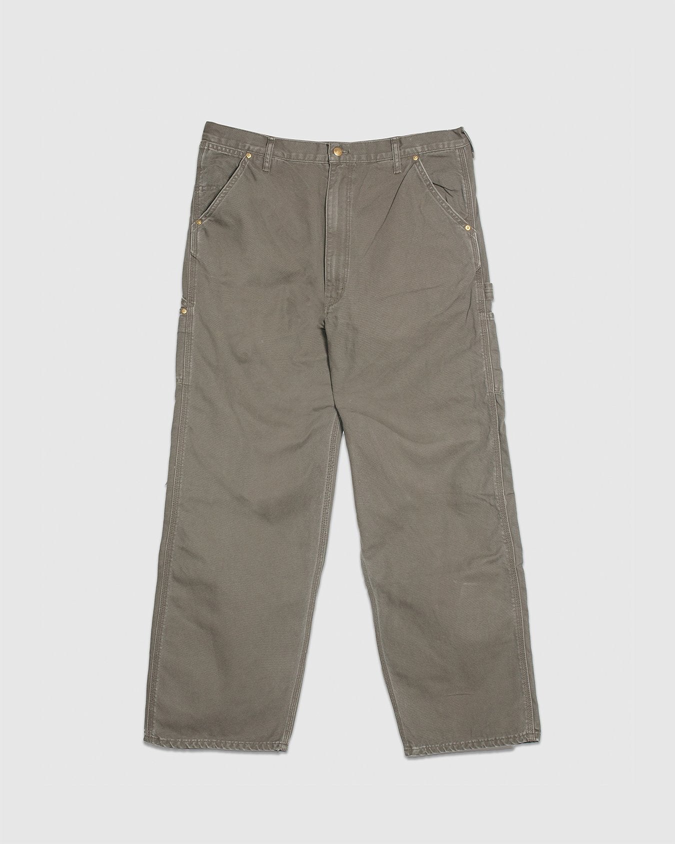 Dad's Fit Oxford Painter Pant Army Green - ORSLOW