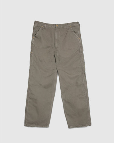 Dad's Fit Oxford Painter Pant Army Green - ORSLOW