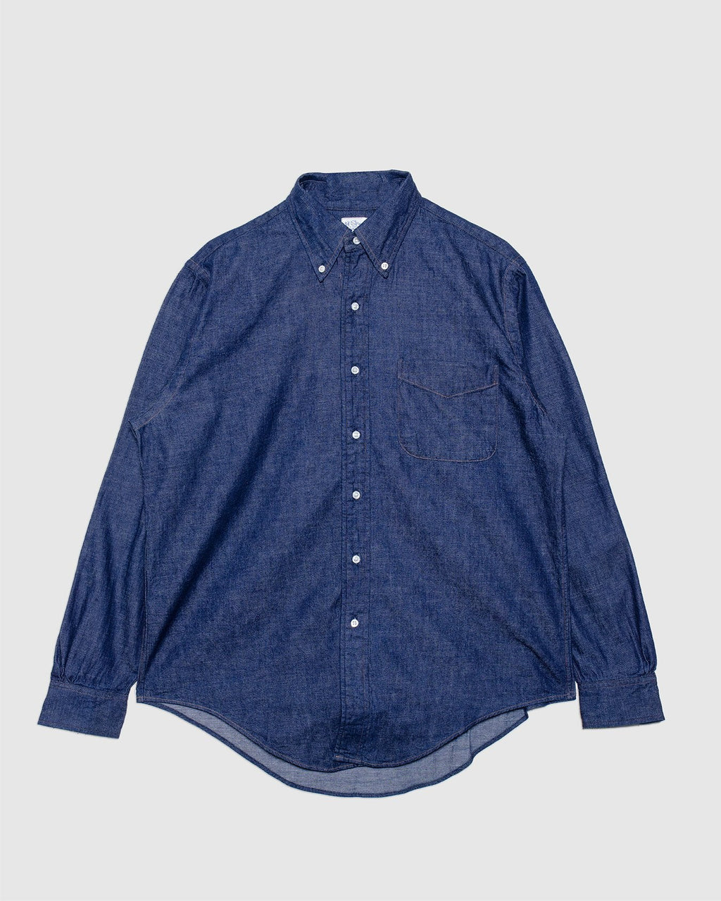 Denim Standard Button Down Shirt One Wash - ORSLOW