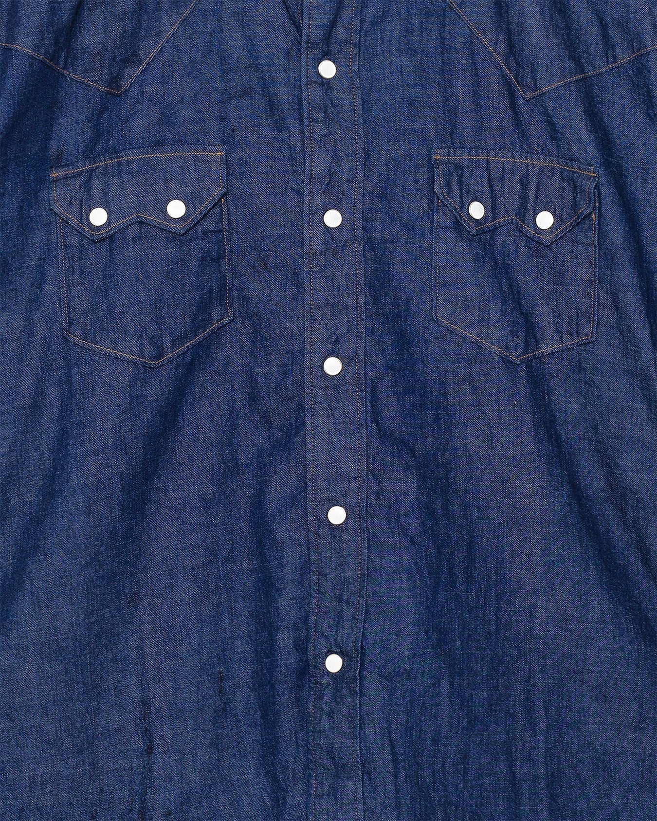 Denim Western Shirt One Wash - ORSLOW