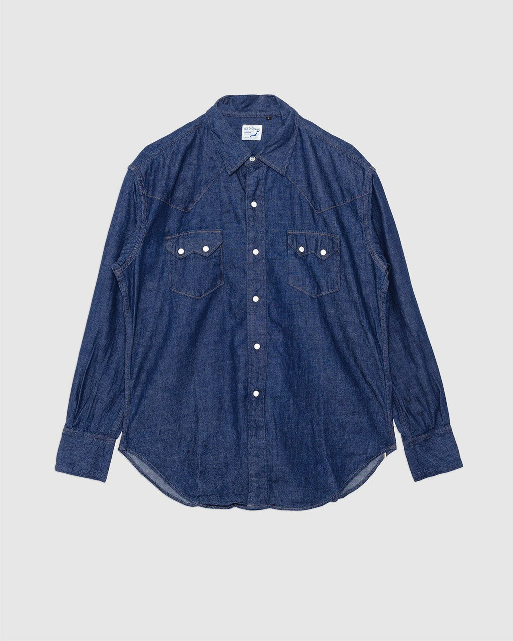 Denim Western Shirt One Wash - ORSLOW
