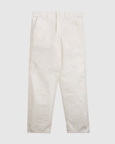 French Work Pants Ecru - ORSLOW