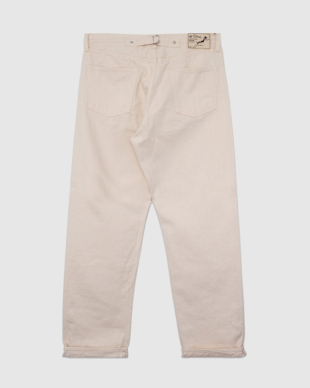 Grand Dad's Fit Denim Kinari Ecru - ORSLOW