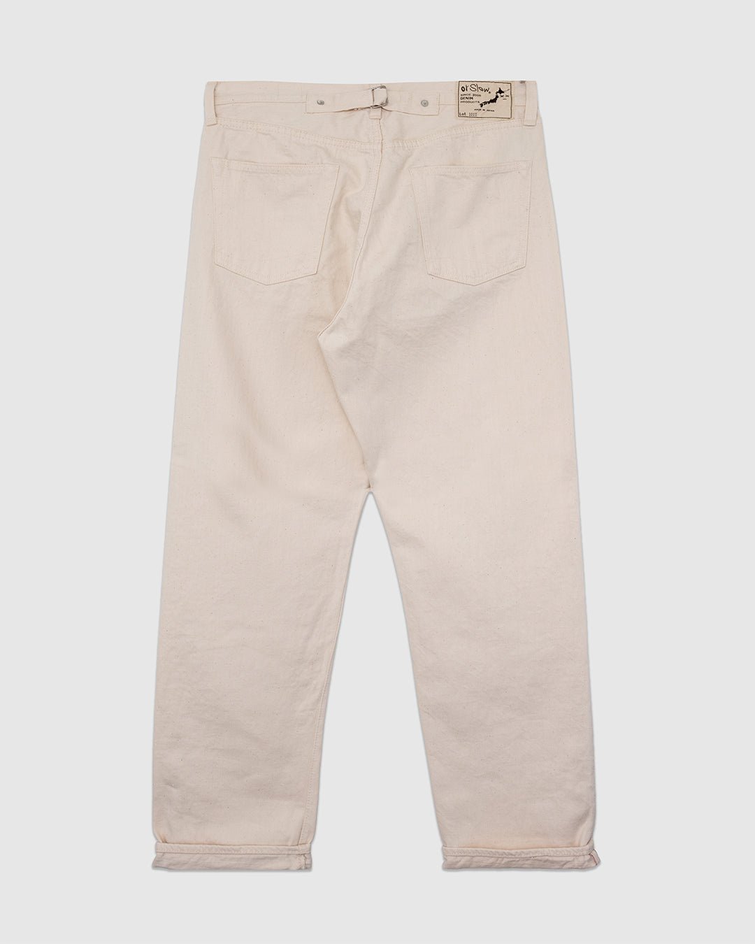 Grand Dad's Fit Denim Kinari Ecru - ORSLOW