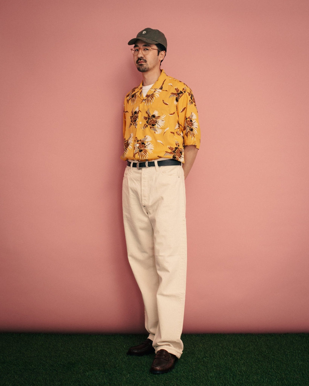 Grand Dad's Fit Denim Kinari Ecru - ORSLOW