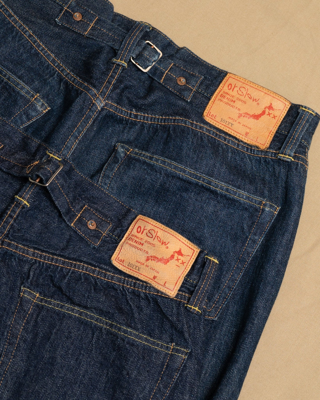 Grand Dad's Fit Denim Pants One Wash - ORSLOW