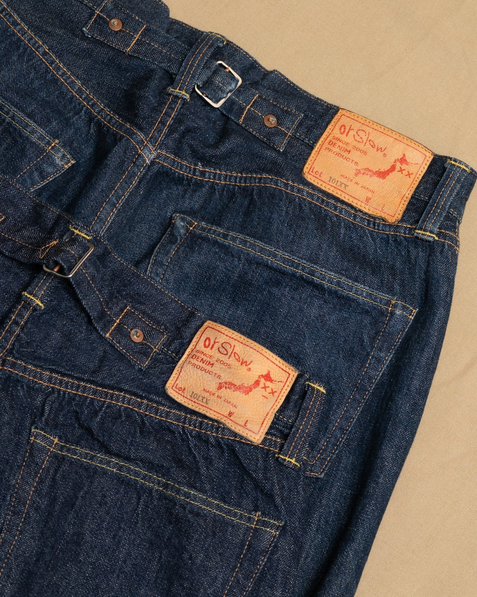 Grand Dad's Fit Denim Pants One Wash - ORSLOW