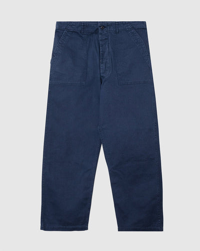 Herringbone Summer Fatigue Pants for UO Navy - ORSLOW