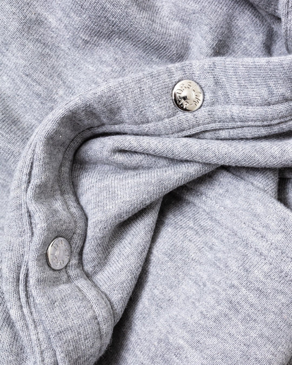 Light Weight French Terry Sweat Shirt Cardigan Heather Grey - ORSLOW