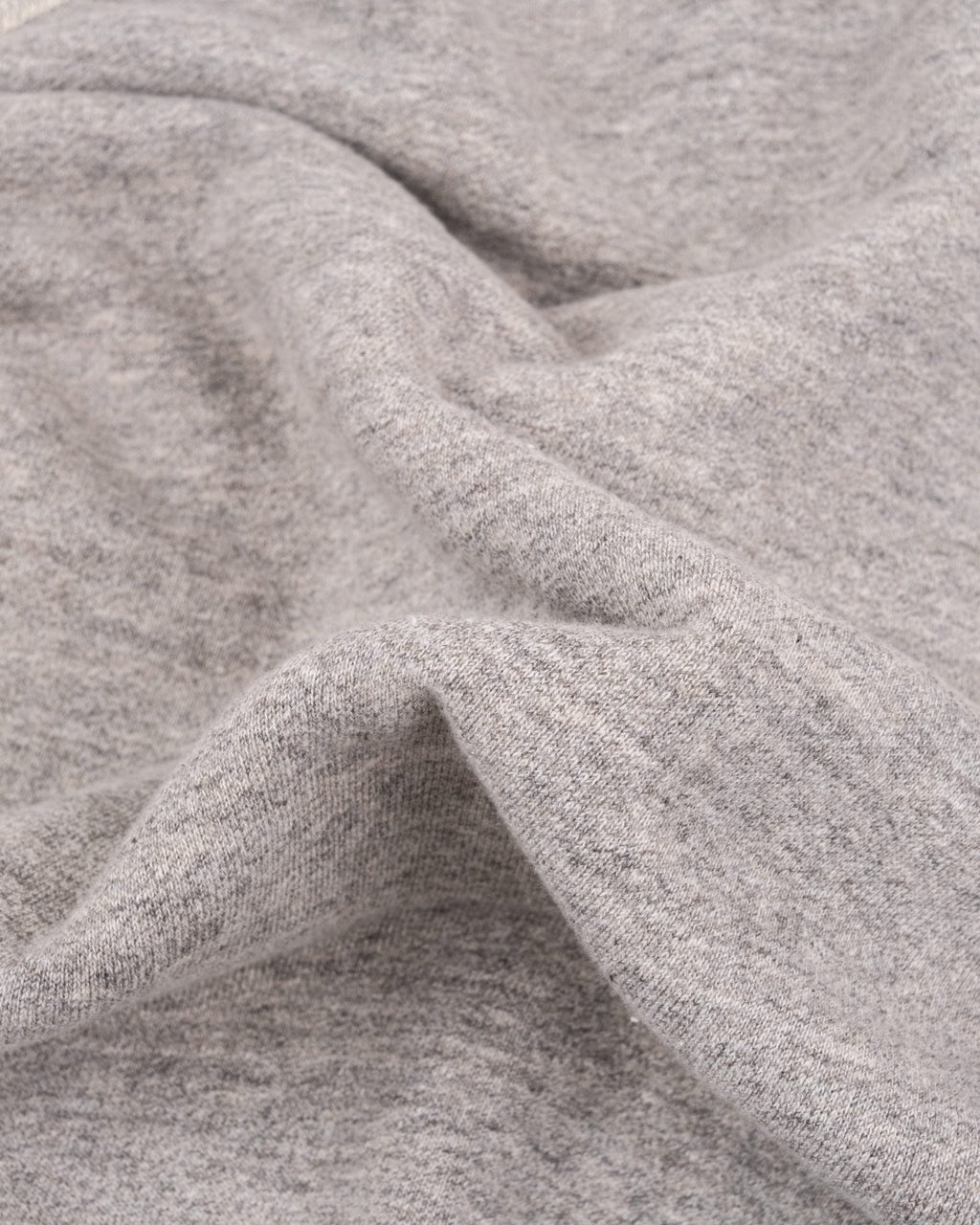 Loopwheel Crewneck Sweat Shirt Brushed Back - Heather Gray - ORSLOW