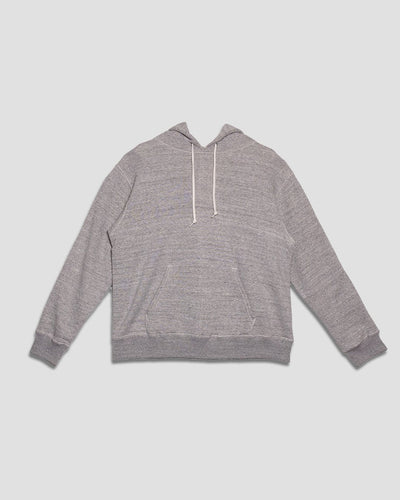 Loopwheel Hooded Sweat Looped Back - Heather Gray - ORSLOW