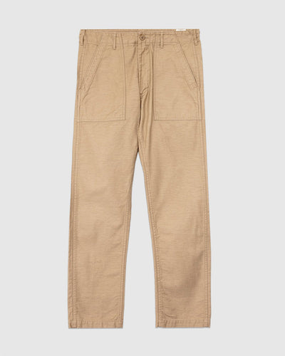 Slim Fit Fatigue Pants Sand Beige - ORSLOW