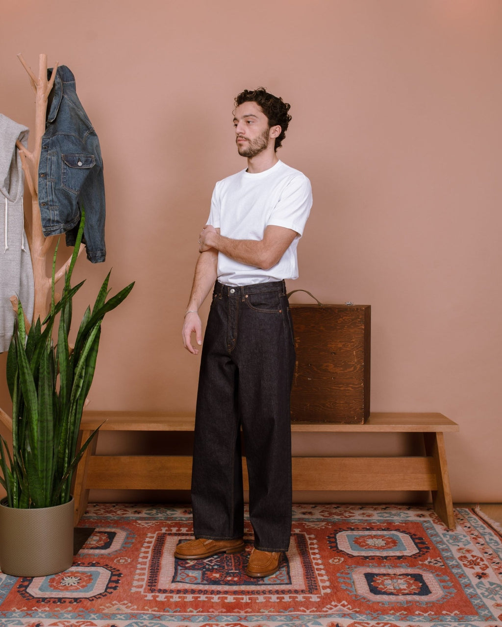 Super Dad's Denim Pants - One Wash - ORSLOW