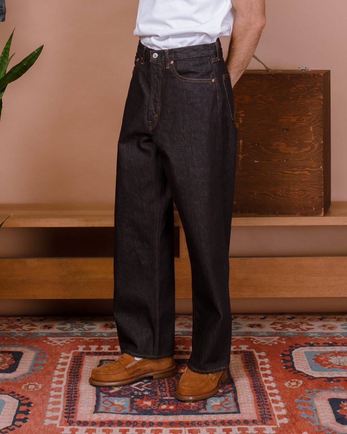 Super Dad's Denim Pants - One Wash - ORSLOW