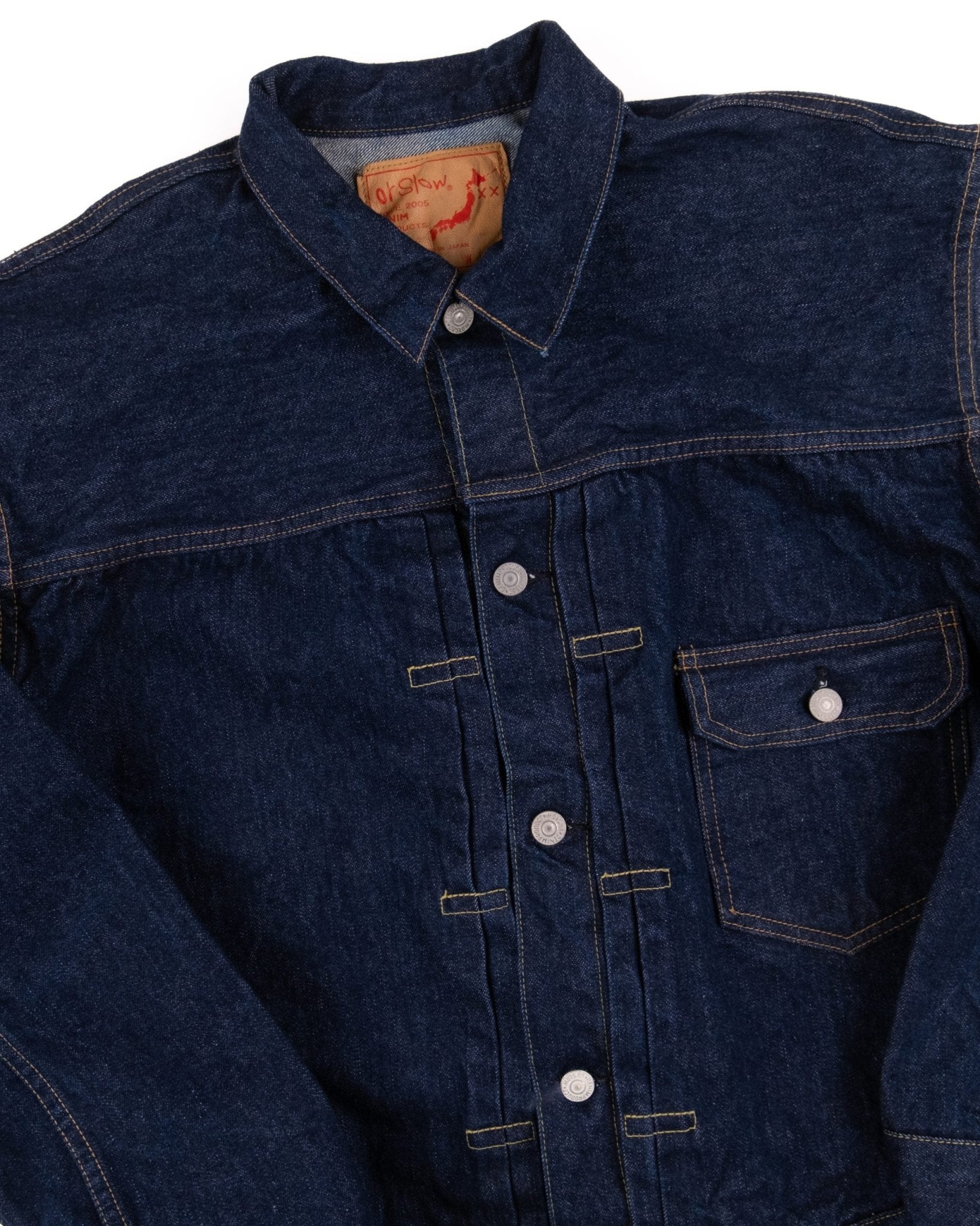 TYPE 1 40's Pleated Front Blouse - One Wash - ORSLOW