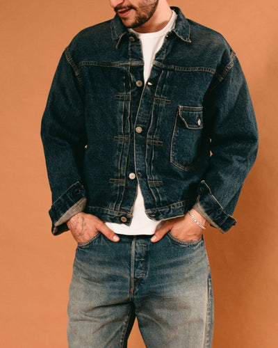 TYPE 1 40's Pleated Front Blouse - One Wash - ORSLOW