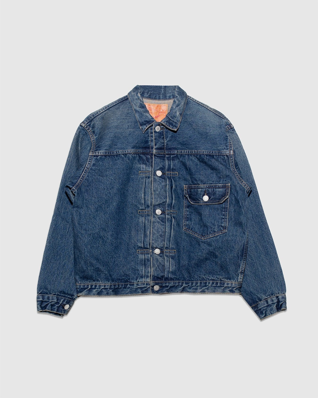 TYPE 1 40's Pleated Front Blouse Used Wash - 2 Year Wash - ORSLOW