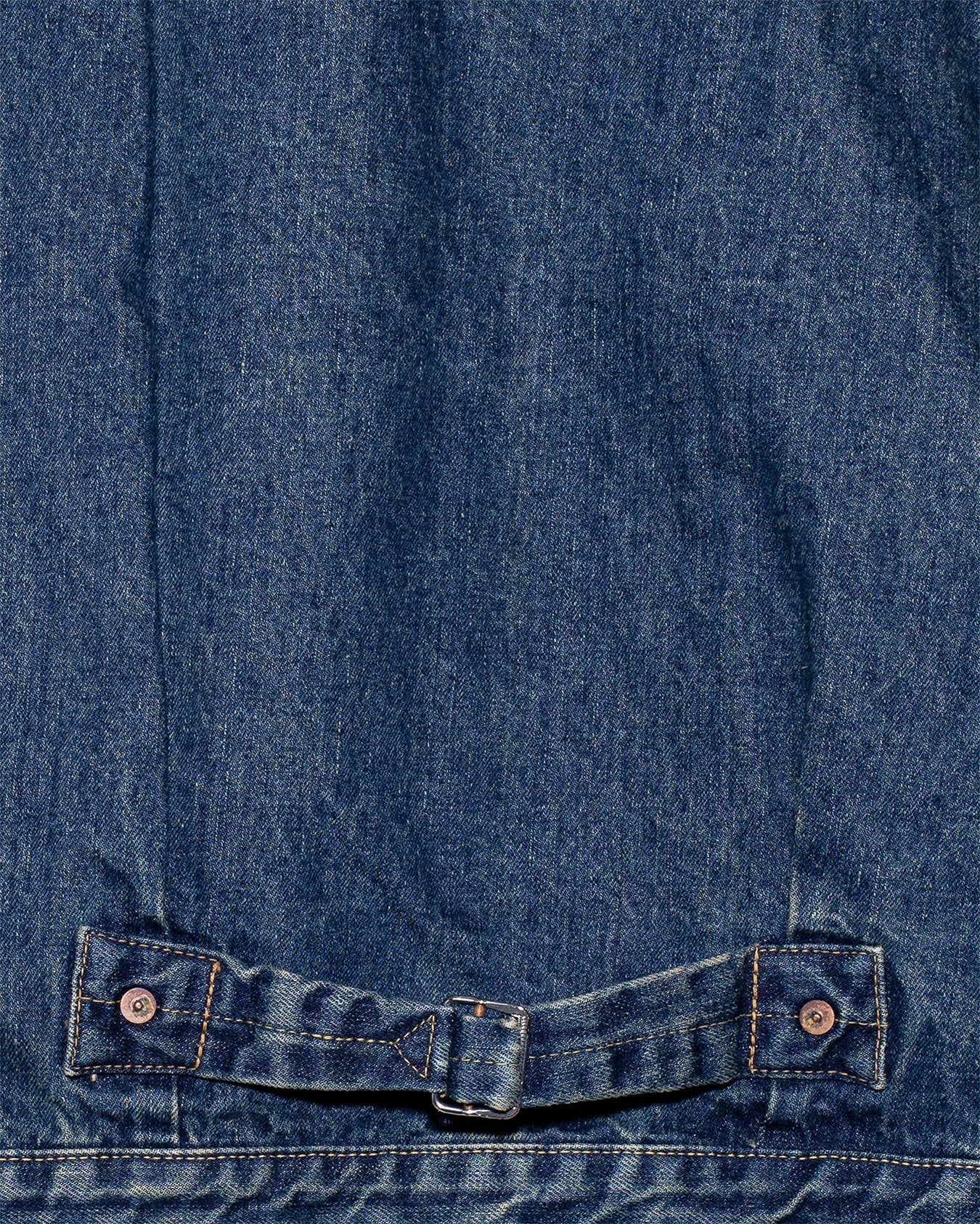 TYPE 1 40's Pleated Front Blouse Used Wash - 2 Year Wash - ORSLOW