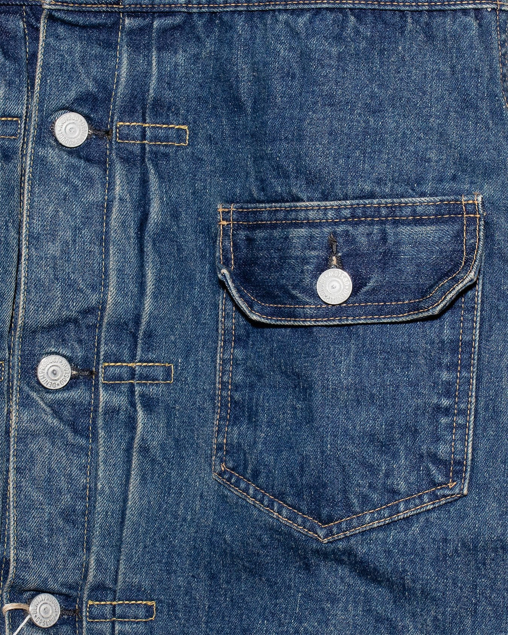 TYPE 1 40's Pleated Front Blouse Used Wash - 2 Year Wash - ORSLOW