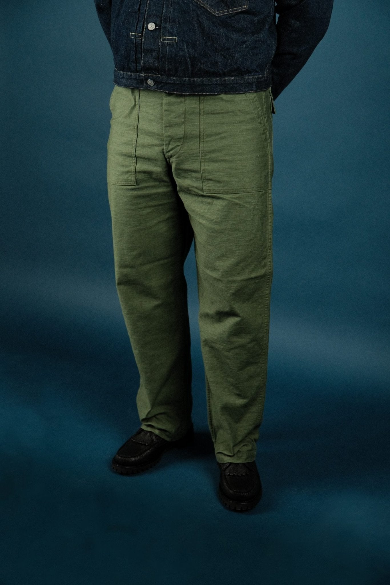 U.S. Army Fatigue Pants (Regular Fit) Green - ORSLOW