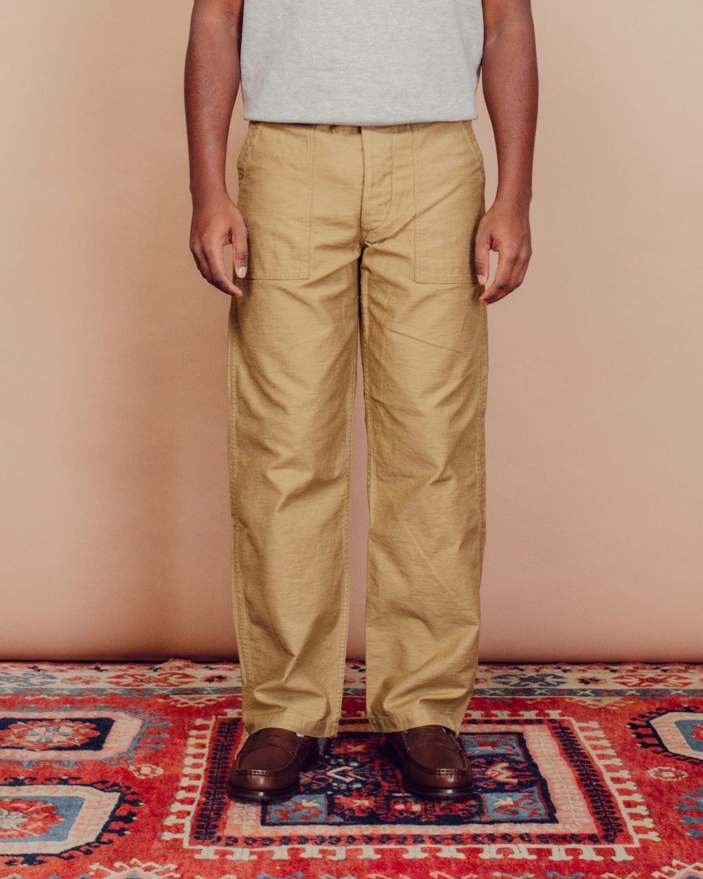 U.S. Army Fatigue Pants (Regular Fit) Khaki - ORSLOW