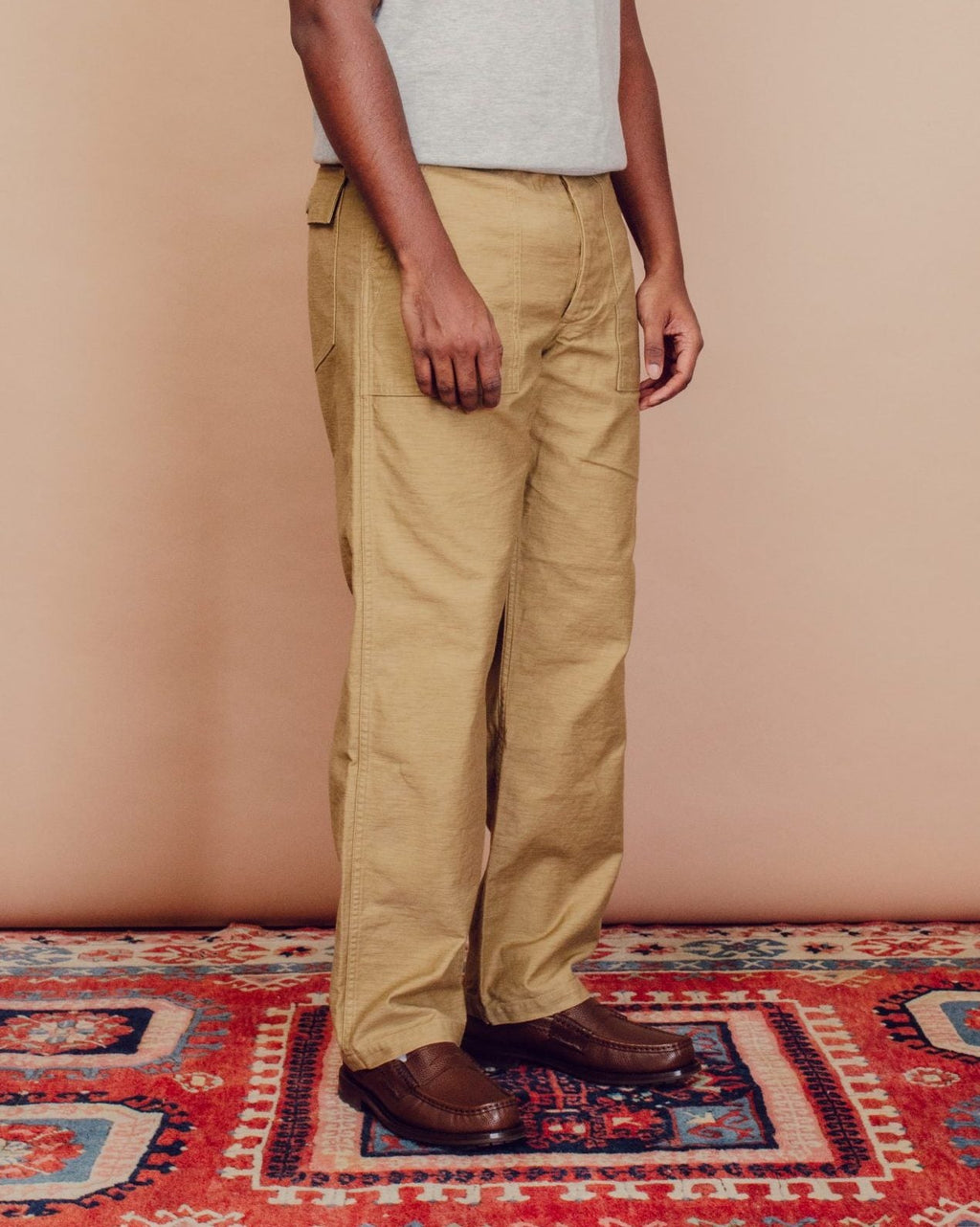 U.S. Army Fatigue Pants (Regular Fit) Khaki - ORSLOW