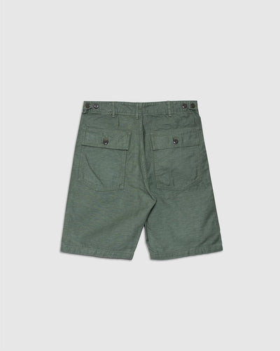 U.S. Army Fatigue Shorts Green - ORSLOW
