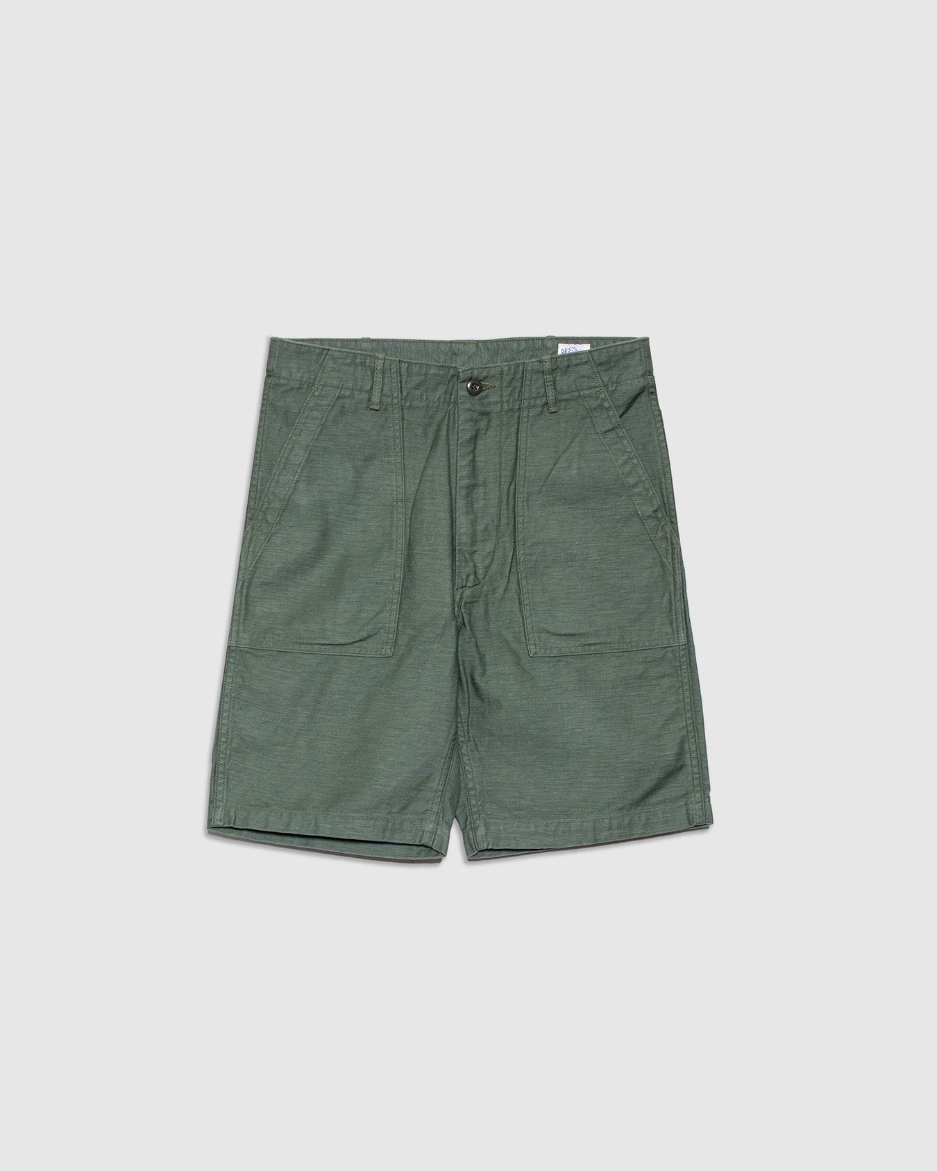 U.S. Army Fatigue Shorts Green - ORSLOW