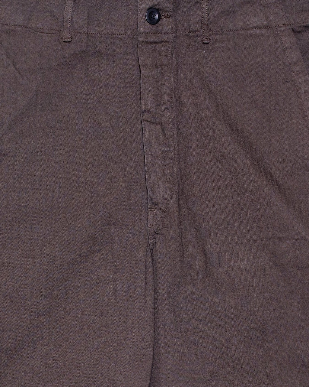 Wide Fit French Work Pants Coffee Brown - ORSLOW