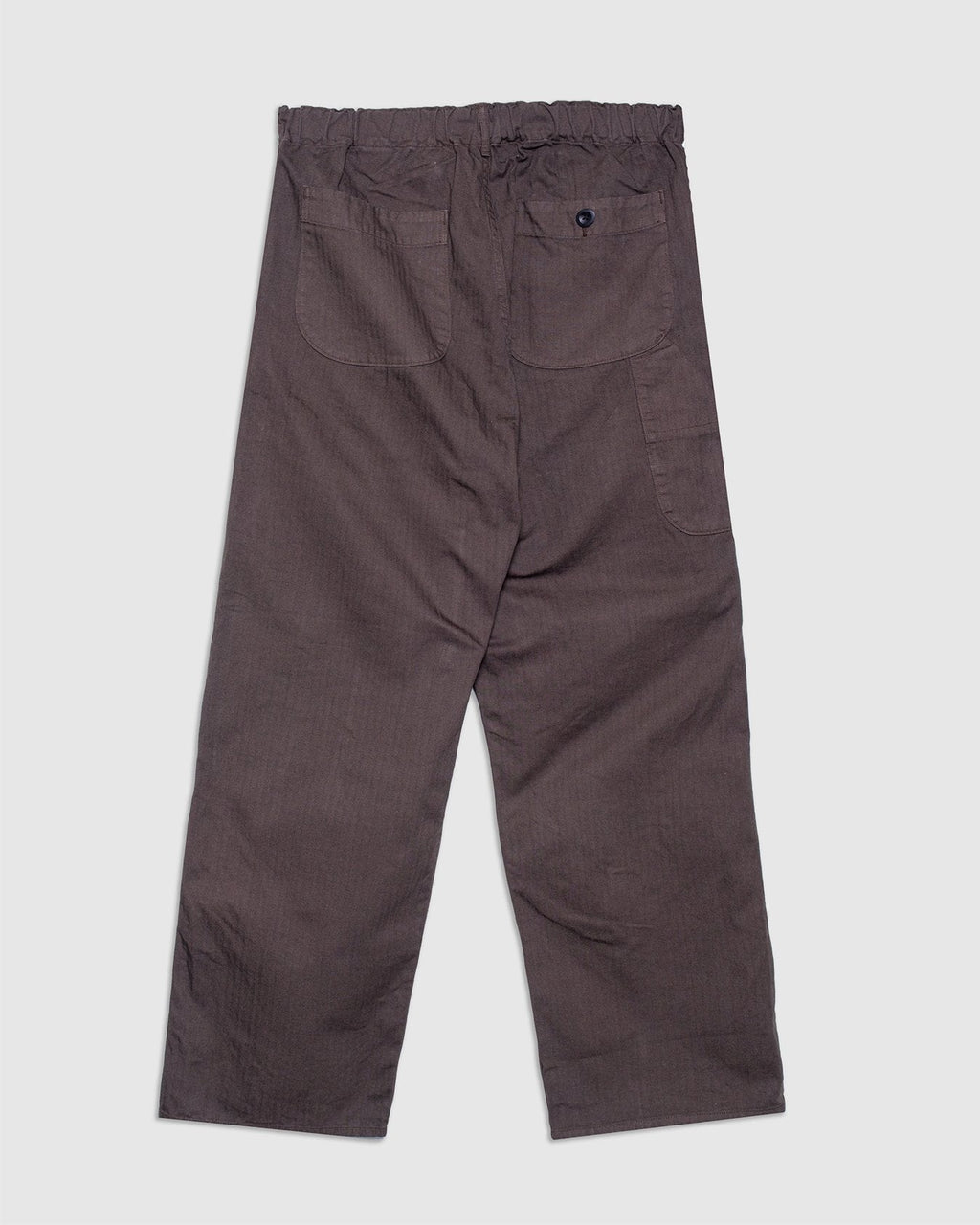 Wide Fit French Work Pants Coffee Brown - ORSLOW