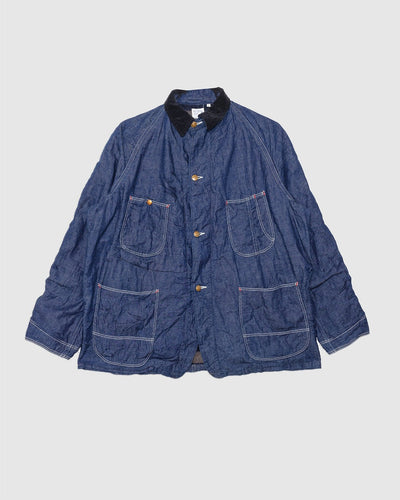 Wool Liner Relax Fit Denim Coverall One Wash - ORSLOW