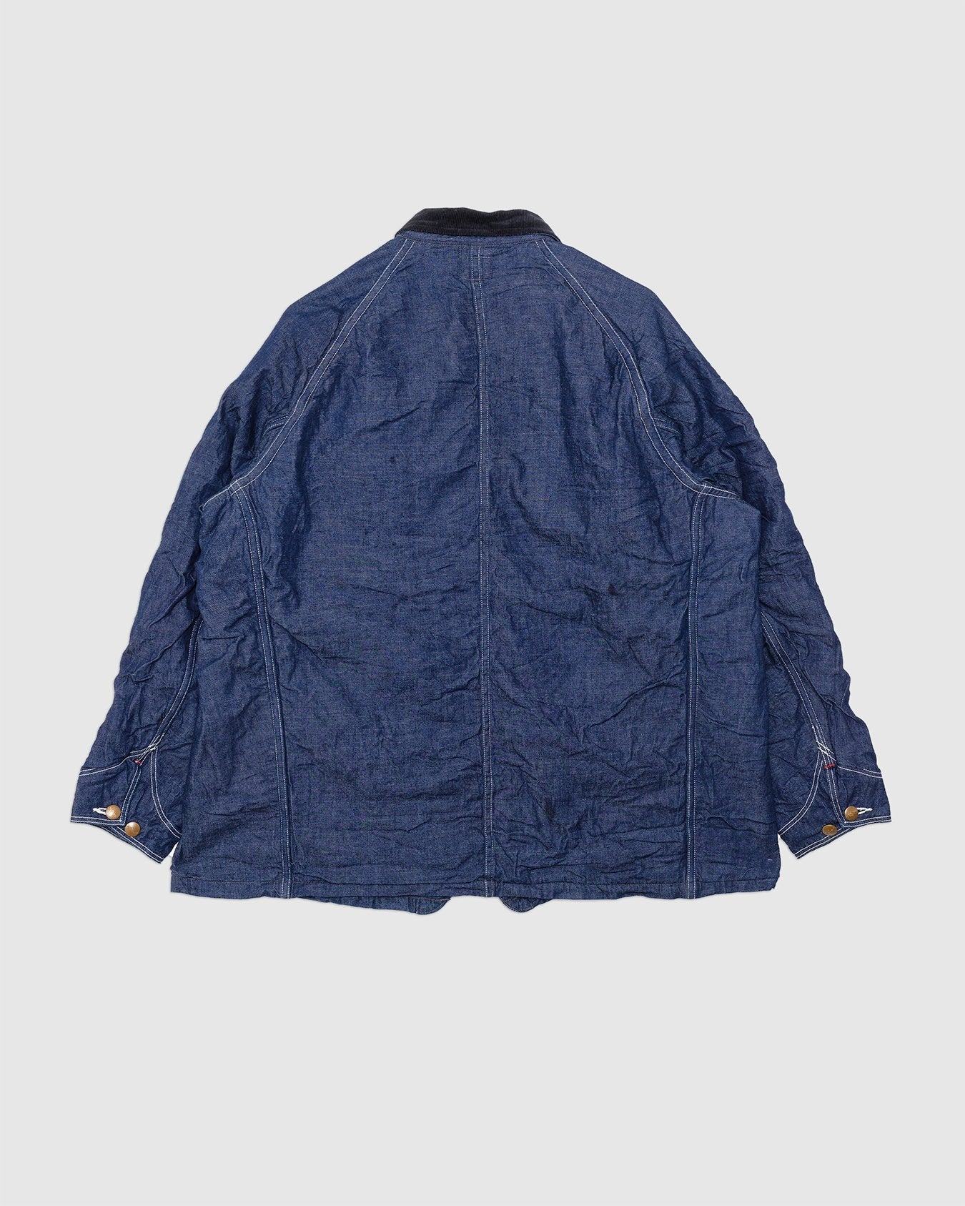 Wool Liner Relax Fit Denim Coverall One Wash - ORSLOW