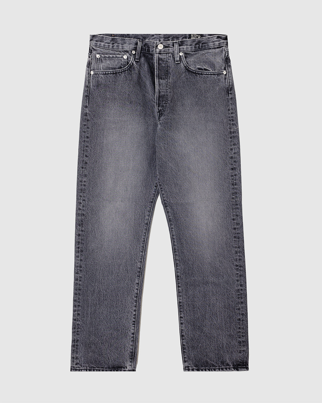 105 90s Black Denim Stone Black