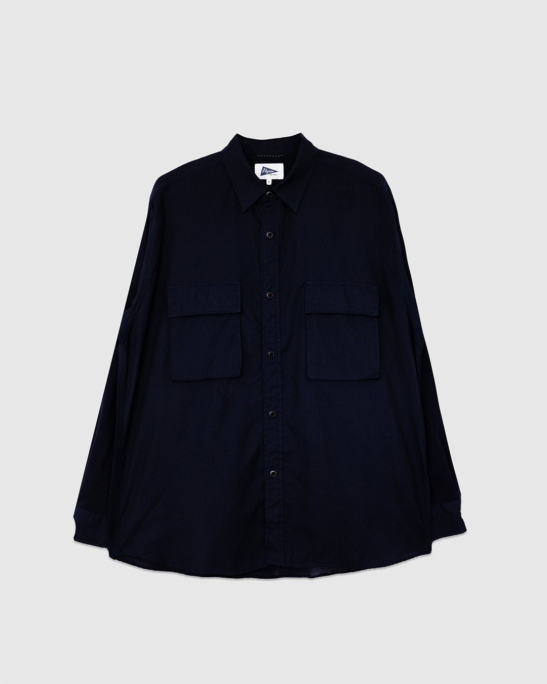 Gunn Dot Air Shirt Navy - PILGRIM SURF SUPPLY