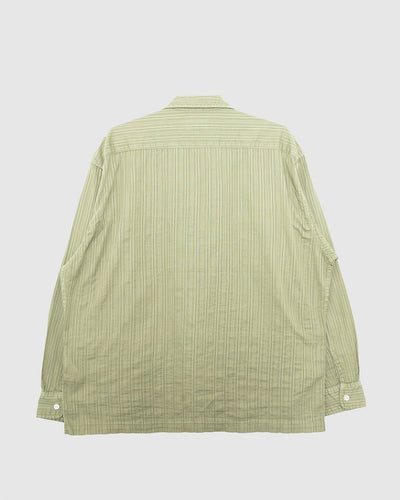 Mel Leno Weave Shirt Sage - PILGRIM SURF SUPPLY