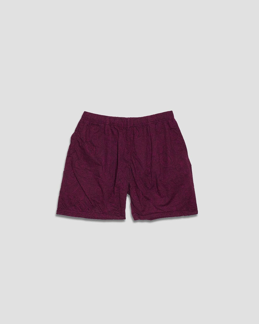 Morris Paisley Shorts - Wine - PILGRIM SURF SUPPLY