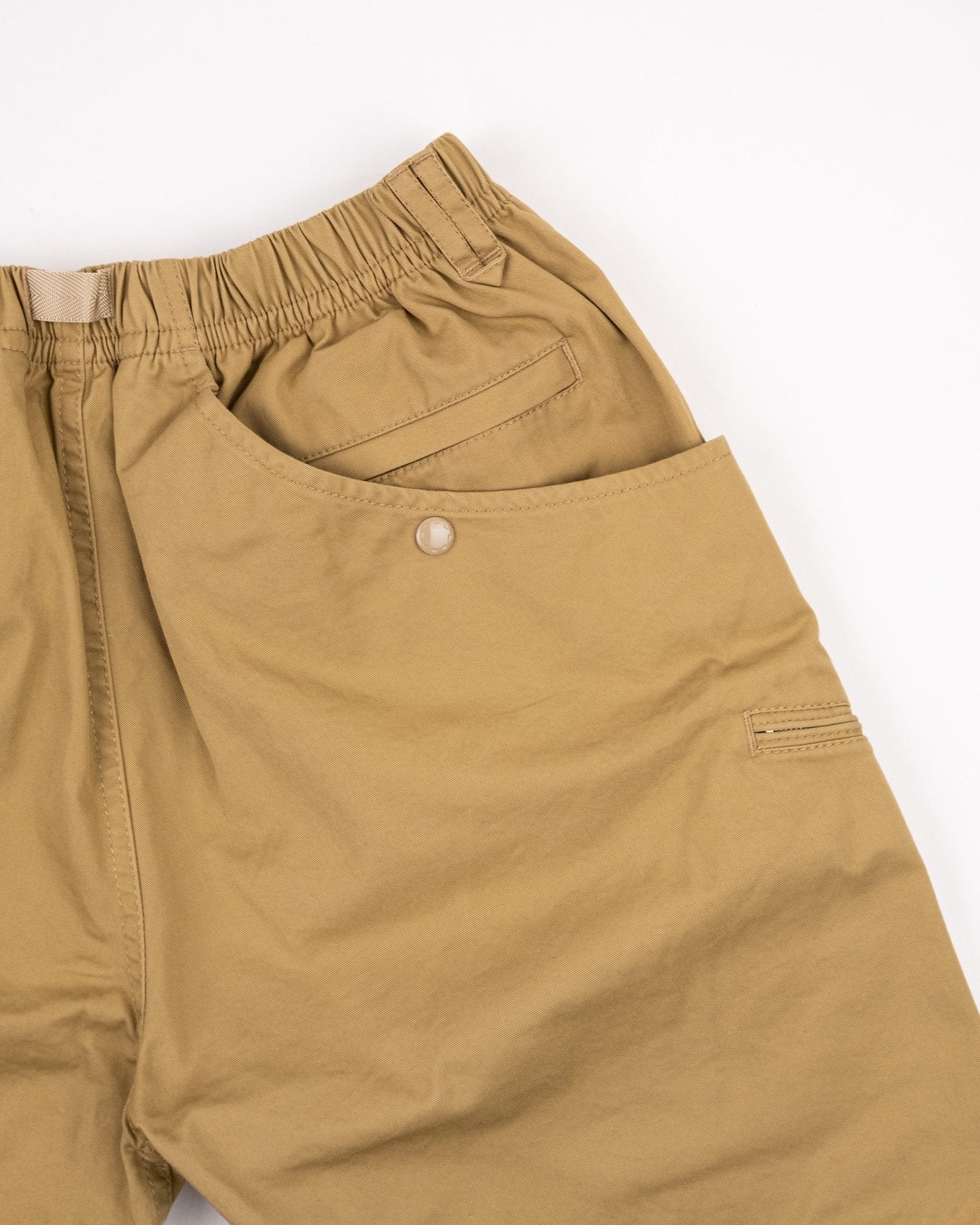 Salathe Twill Climbing Short - Khaki - PILGRIM SURF SUPPLY