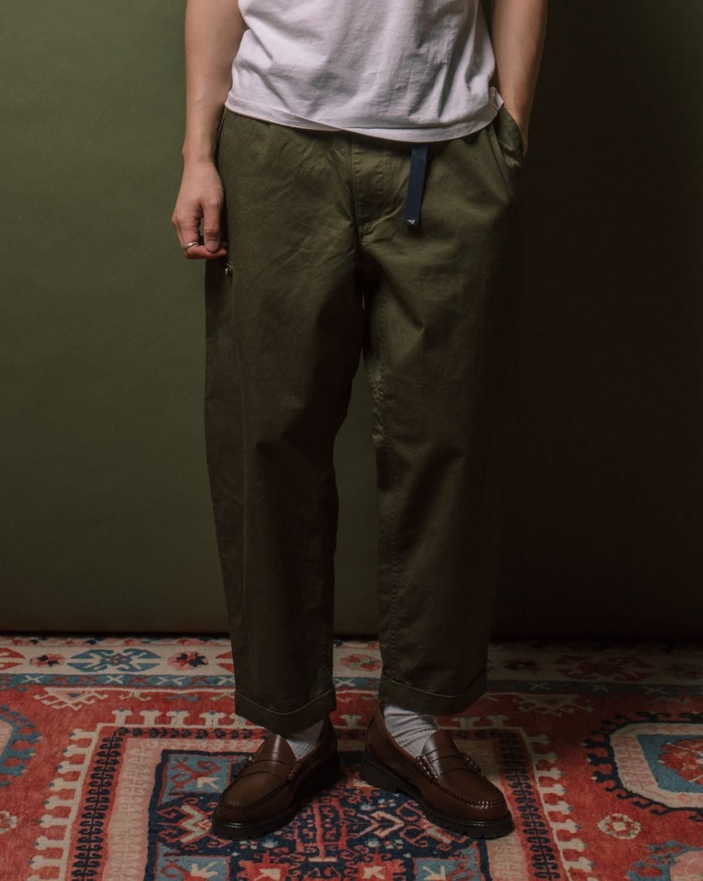 Twill Salathe Climbing Pant - Olive - PILGRIM SURF SUPPLY