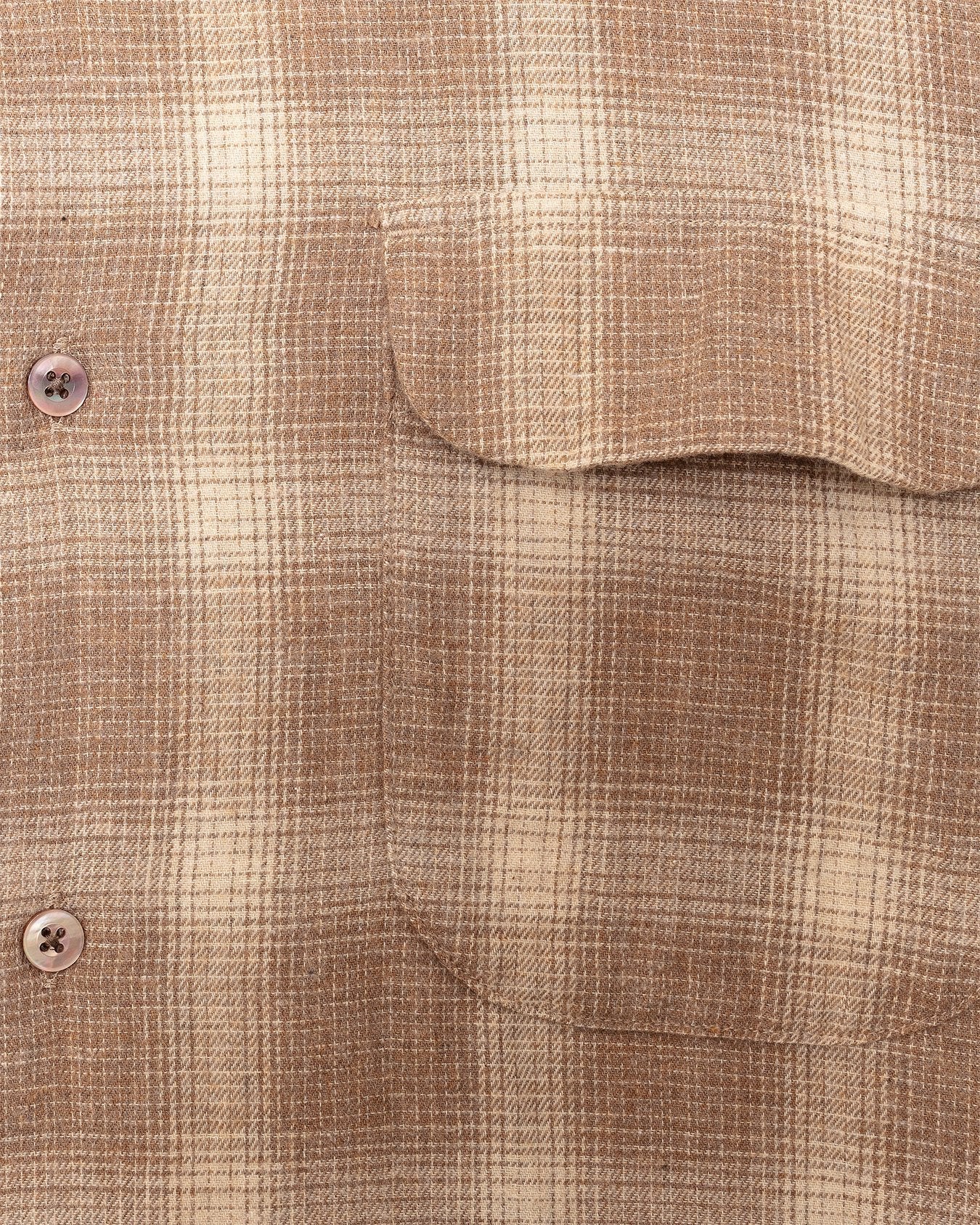 Vincent Melange Ombre Shirt Khaki - PILGRIM SURF SUPPLY